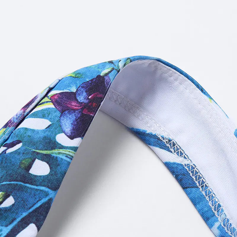 Printed Wireless Sports Bra for Yoga and Gym Wear