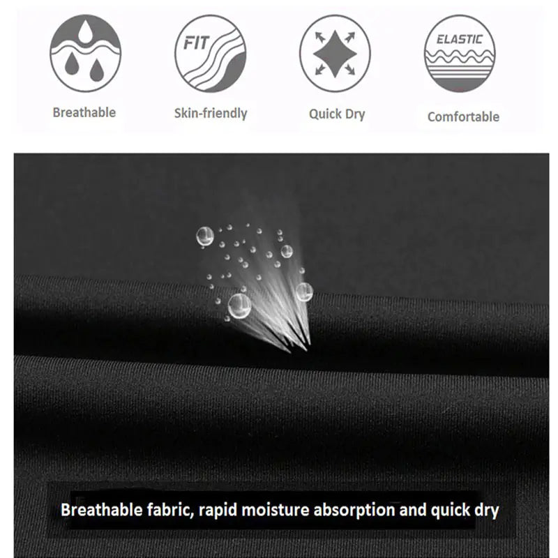 Men's Fitted Sports T-Shirt for Gym and Running