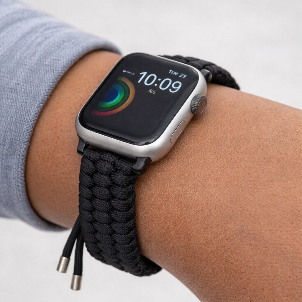 Breathable Paracord Braided Smart Watch Strap