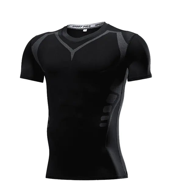 Men's Fitted Sports T-Shirt for Gym and Running