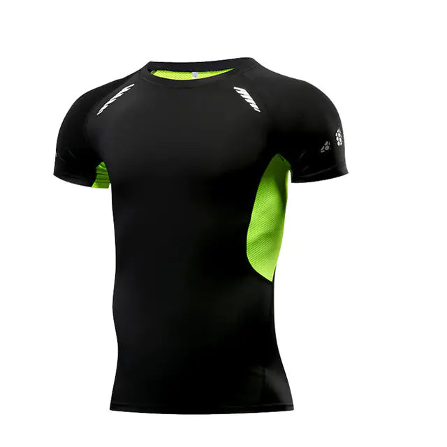 Men's Fitted Sports T-Shirt for Gym and Running