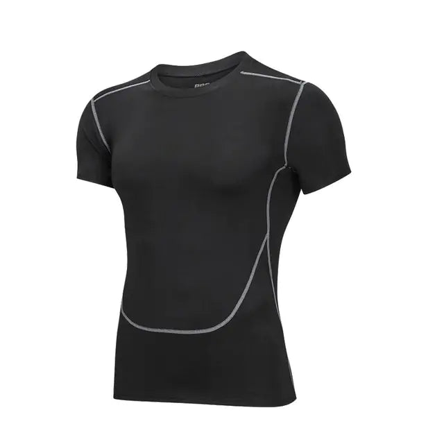 Men's Fitted Sports T-Shirt for Gym and Running