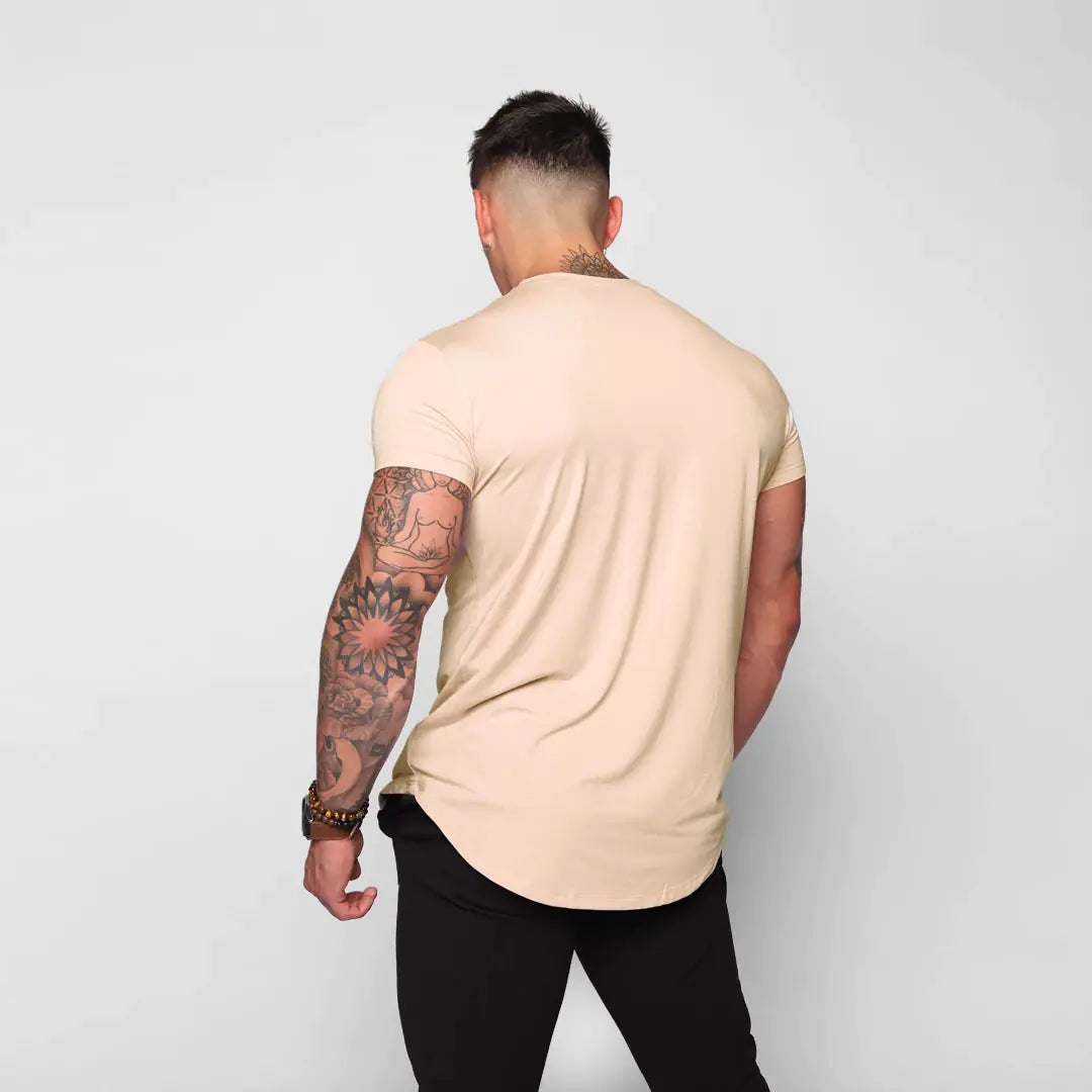 Men's Summer Sports Casual Fitness T-Shirt - Short Sleeve