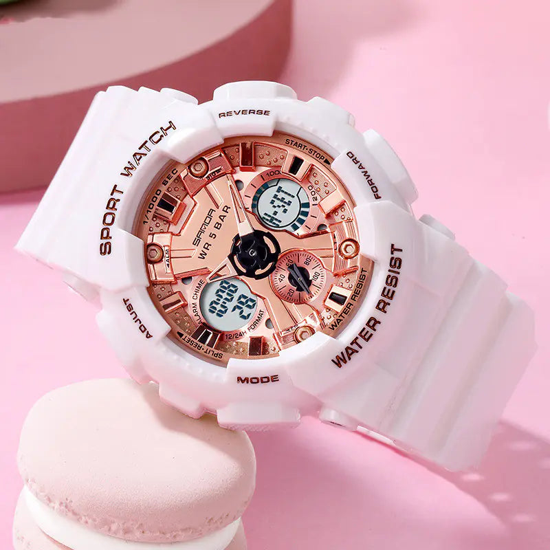 Trendy Multi-Functional Bluetooth Pedometer Smart Watch