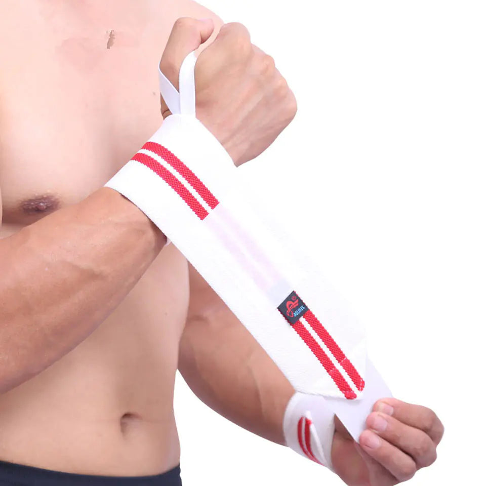 Fitness Wrist Wraps, Sports Gloves, and Sprain Straps