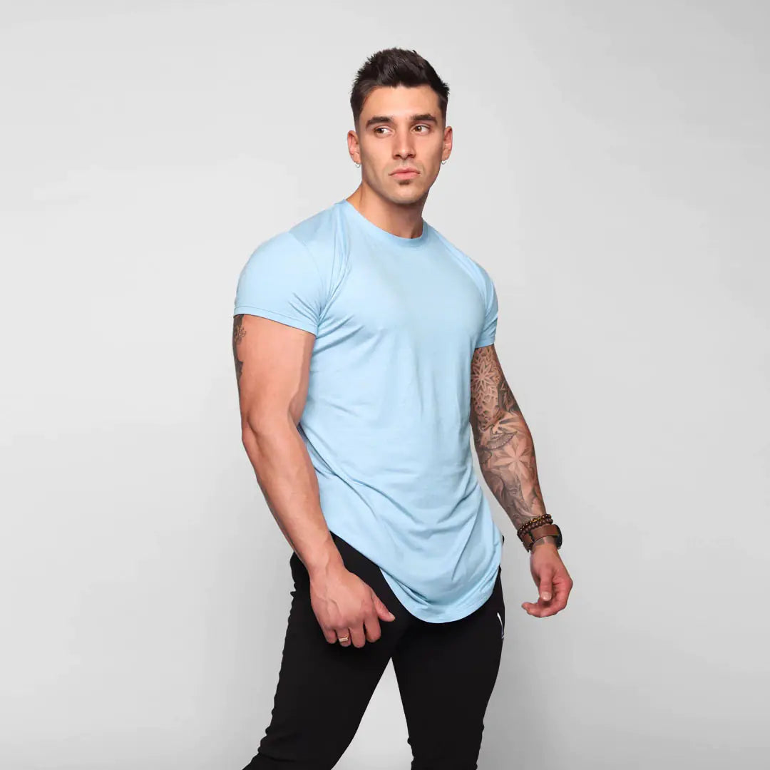 Men's Summer Sports Casual Fitness T-Shirt - Short Sleeve