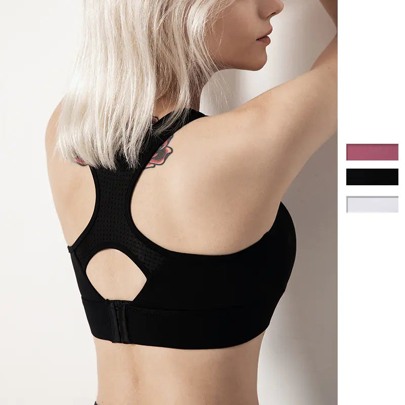 Women's Shockproof Running Vest and Yoga Bra