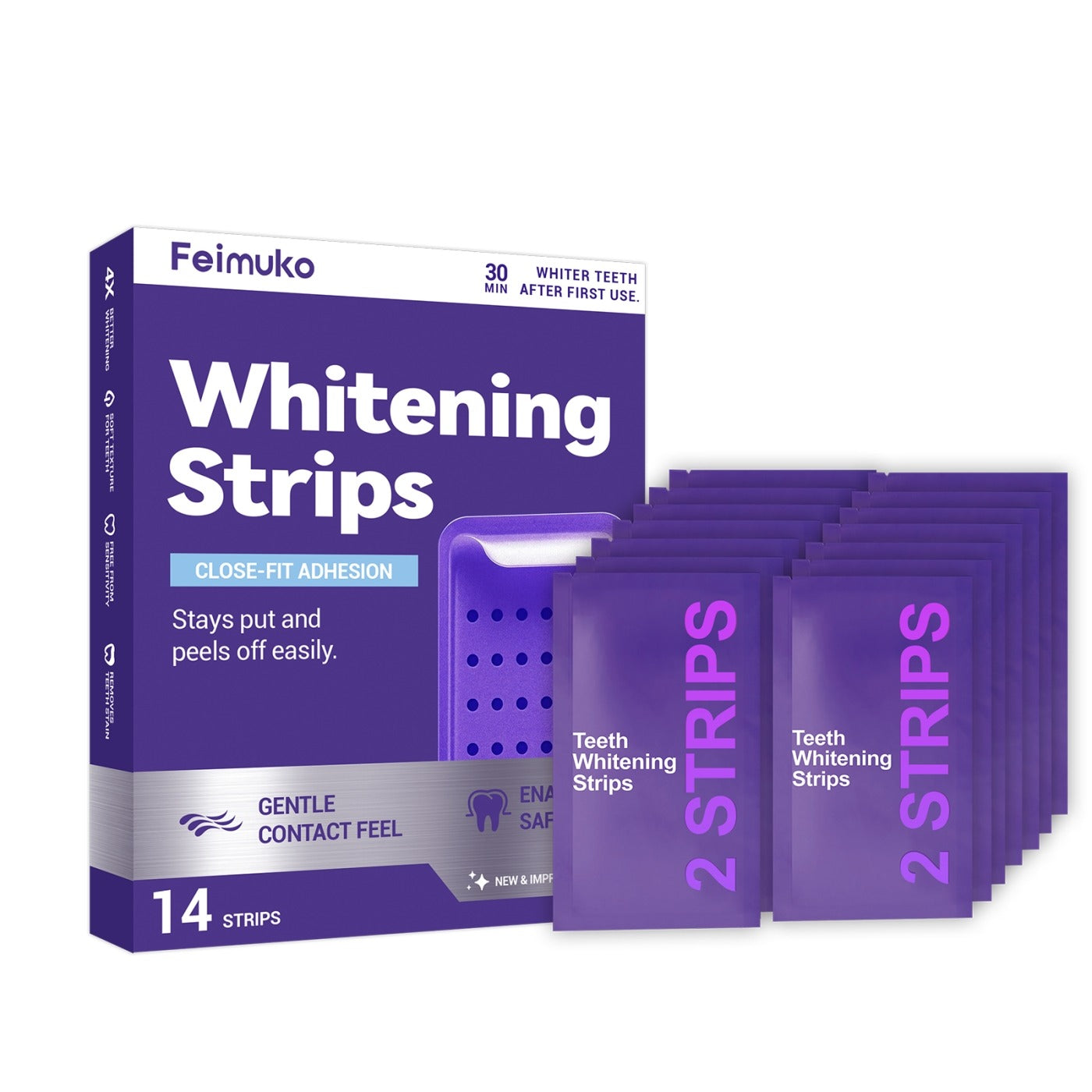 Purple Whitening Tooth Plaster