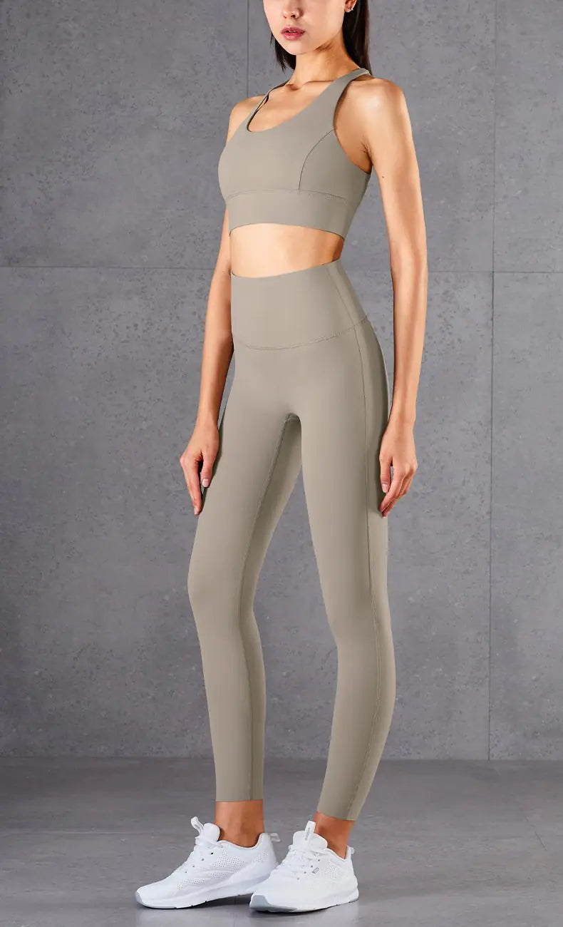 High Elastic Peach Hip Lift Yoga Pants