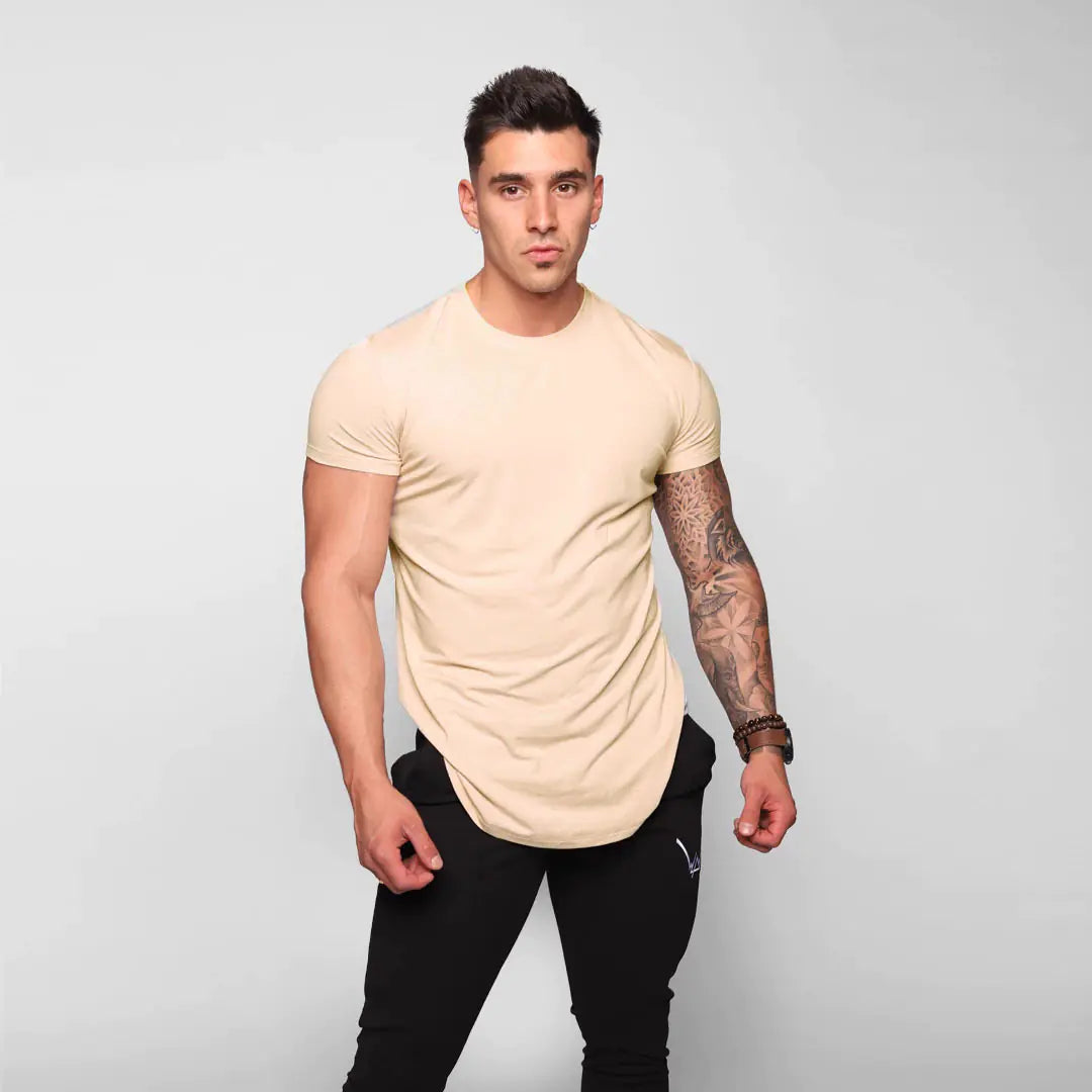 Men's Summer Sports Casual Fitness T-Shirt - Short Sleeve