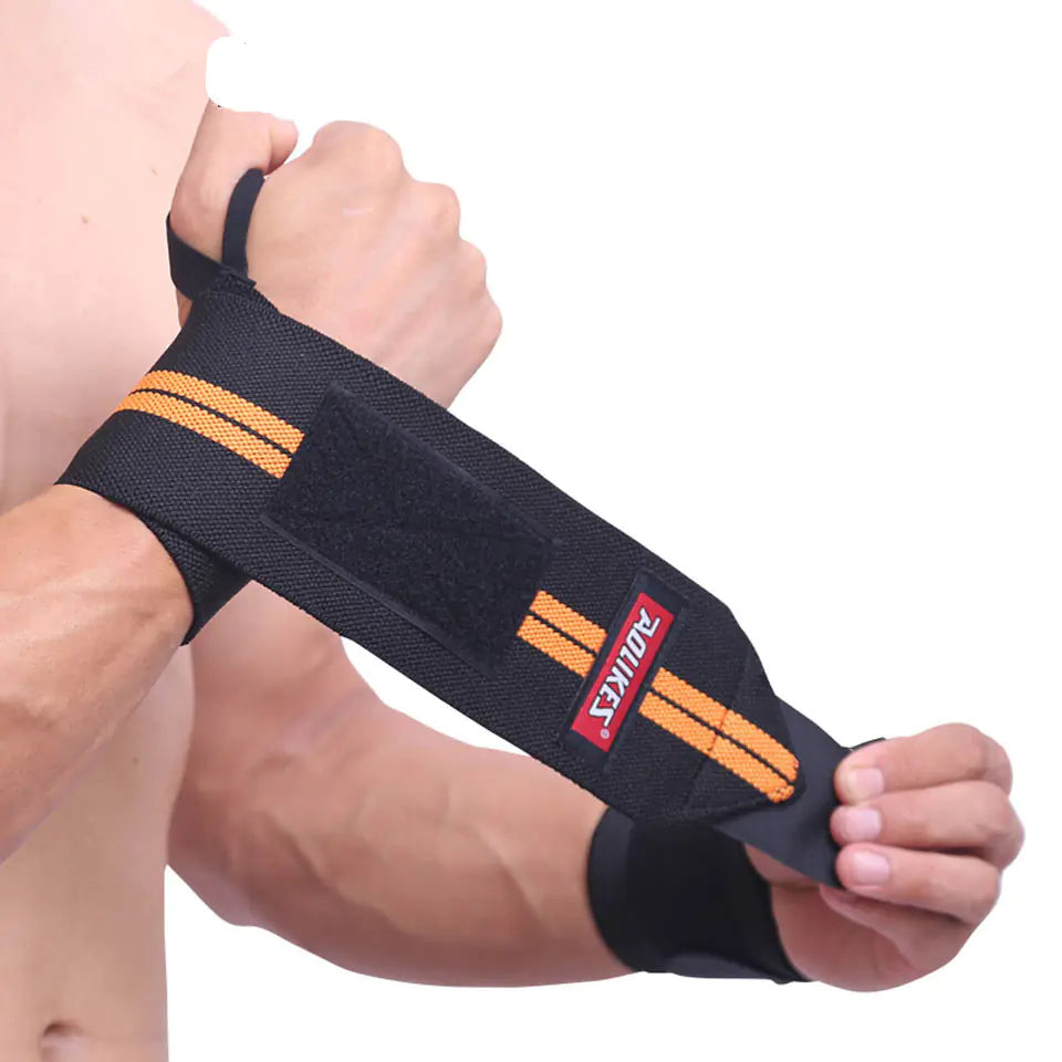 Fitness Wrist Wraps, Sports Gloves, and Sprain Straps
