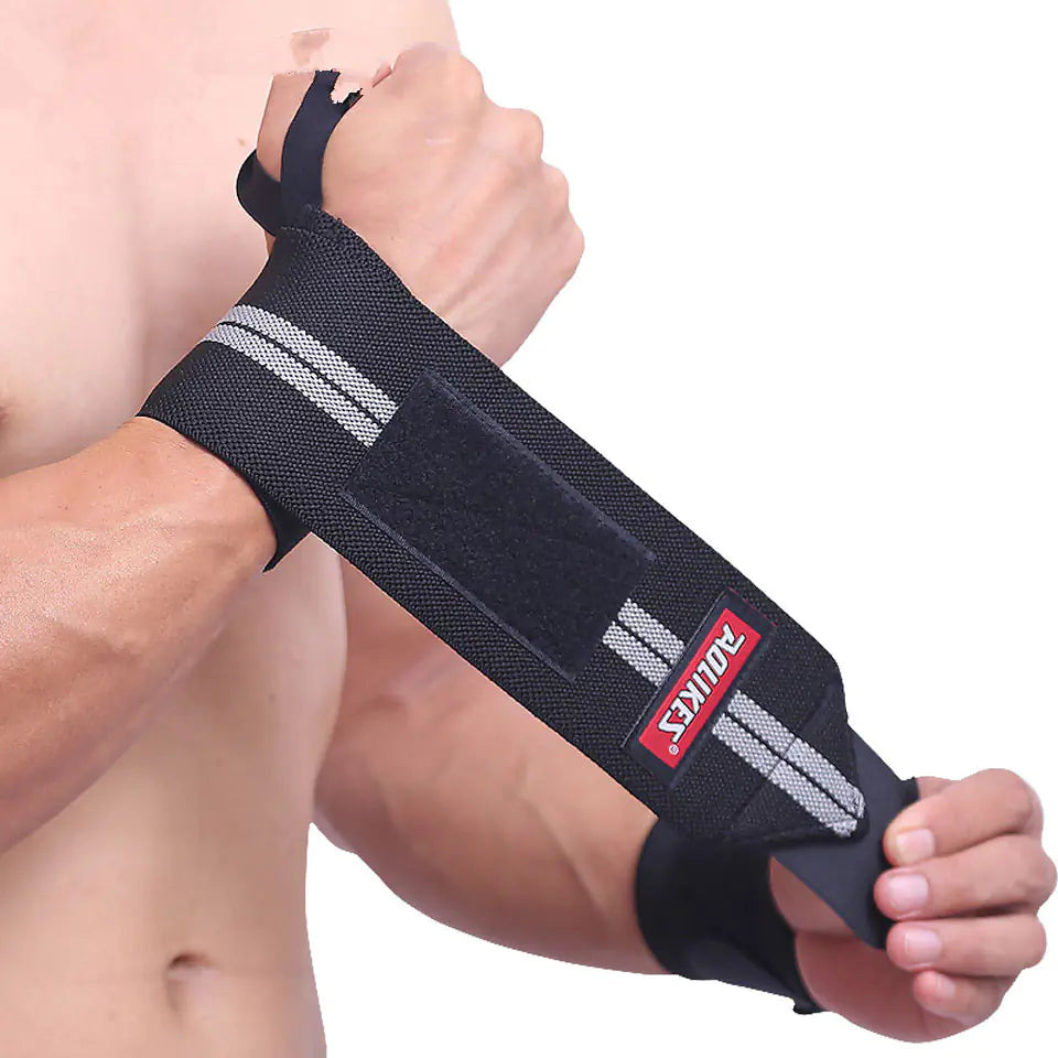Fitness Wrist Wraps, Sports Gloves, and Sprain Straps