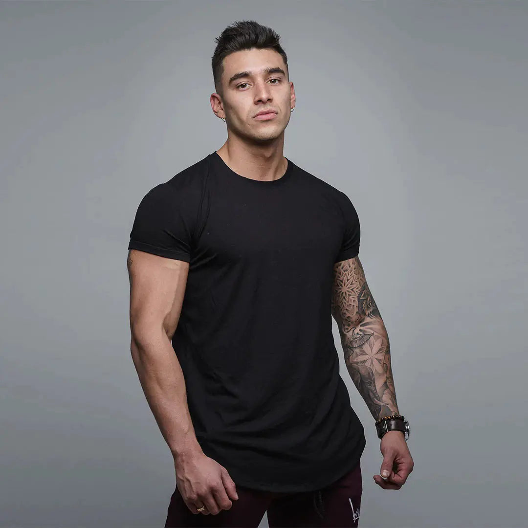 Men's Summer Sports Casual Fitness T-Shirt - Short Sleeve